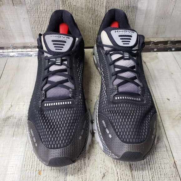 Under Armour HOVR Infinite Running Shoe Men's 13 Black Gray Bluetooth No Insoles - Picture 4 of 11